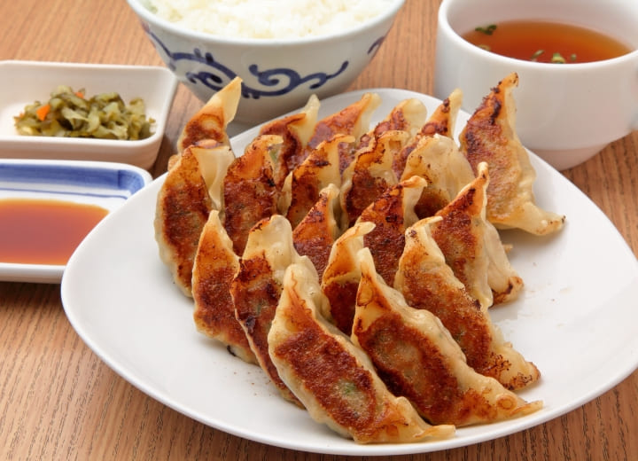 ぎょうざ20個定食